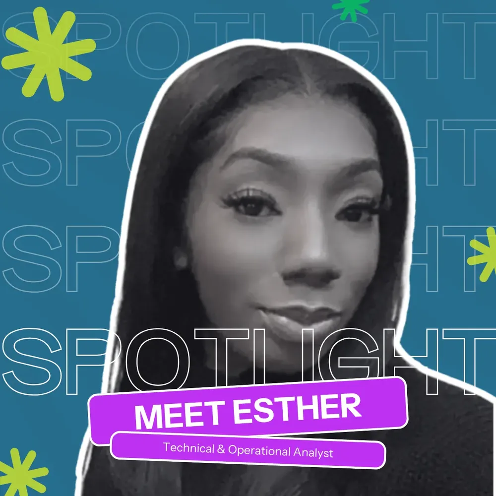 Esther Achunine, Technical & Operational Analyst