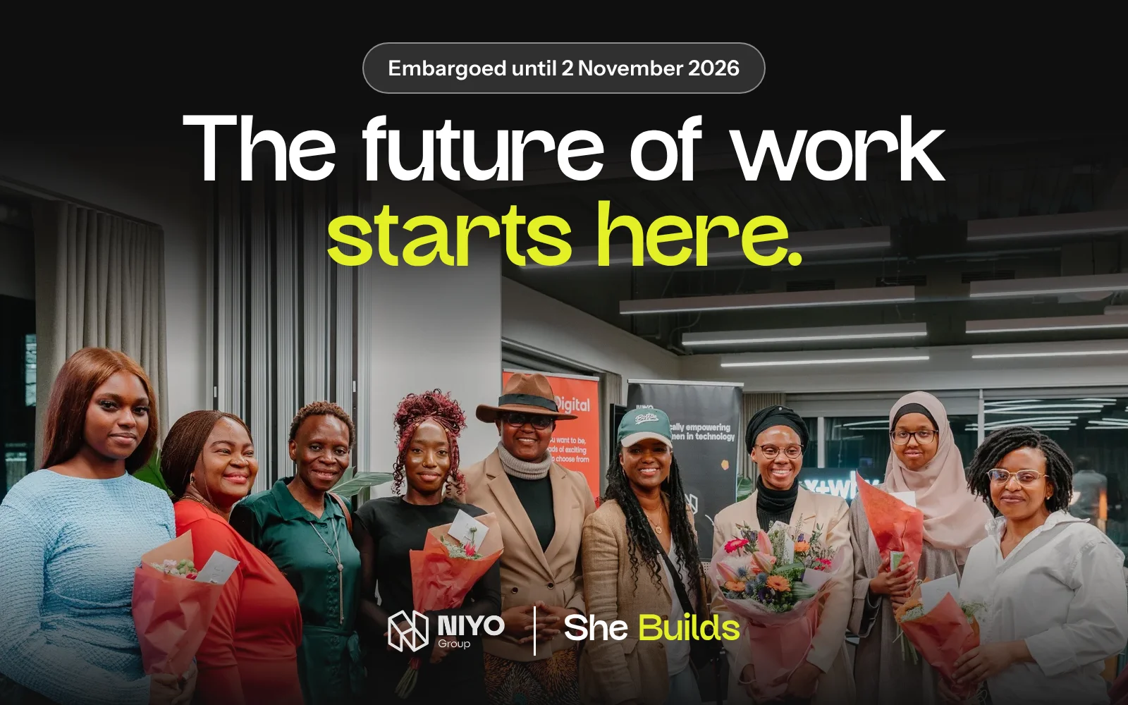 The future of work starts here: Niyo and She Builds